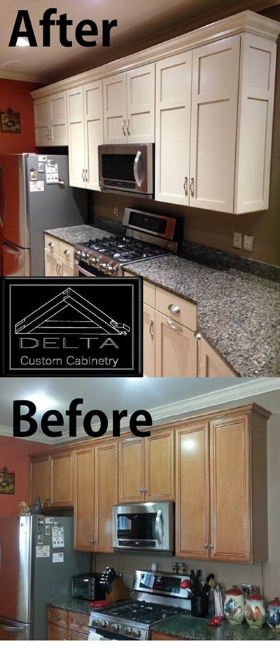 Before Cabinet Refacing